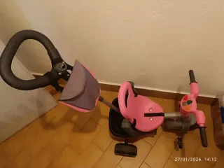 Triciclo Feber Rosa