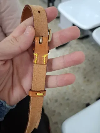 Bolso Louis Vuitton Cartouchiere Vintage Marrón