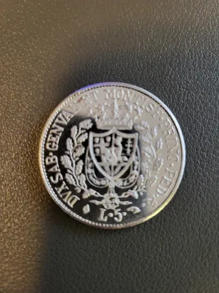Medaglia  commemorativa Argento 999 Regno di Sarde