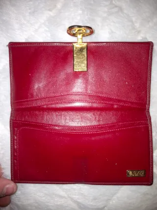 Portafoglio Gucci rosso