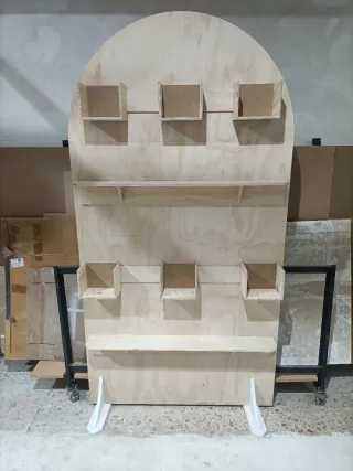 Panel de madera decorativo