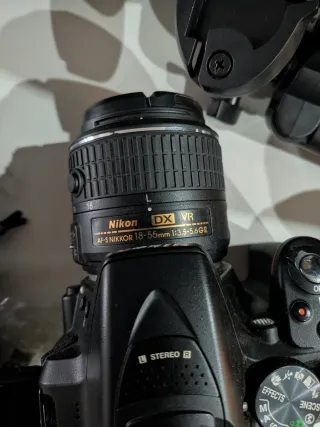 Cámara Nikon D5300 + Objetivos + Accesorios