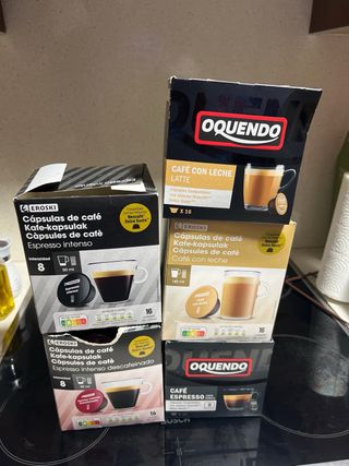 Cafetera Dolce Gusto Nueva + Capsulas de Cafe