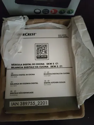 Bilancia da cucina SilverCrest