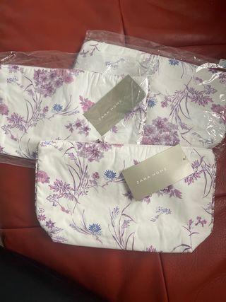 Neceser Zara floral 17x30 cm