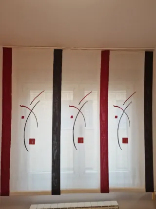 Panel Japonés Diseño Abstracto