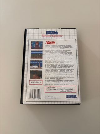ninja gaiden sega master system eur