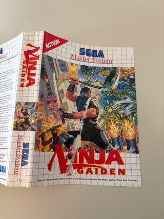 ninja gaiden sega master system eur