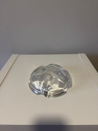 Cenicero Vintage Cristal Flor