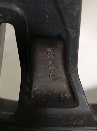 Llanta 18x7j nissan x-trail (t32) acenta 437624