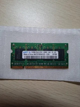 Memoria RAM Samsung 512MB PC2-4200S