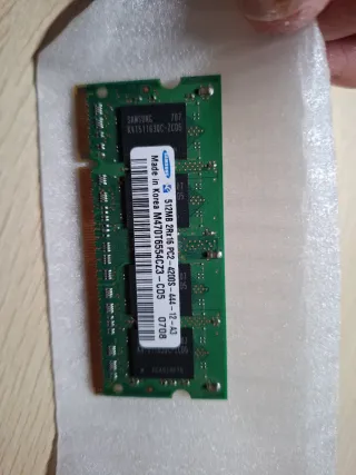 Memoria RAM Samsung 512MB PC2-4200S