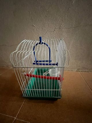 Jaula para pájaros pequeña