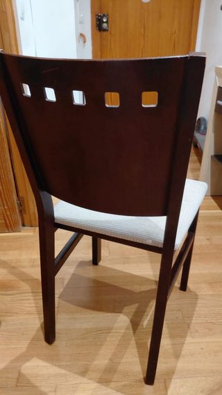 Juego de 4 sillas de comedor