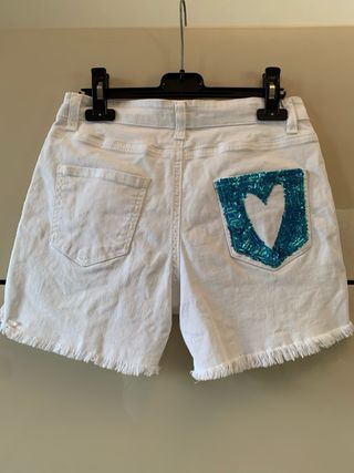 Pantaloncini Love Therapy bianchi tg XS