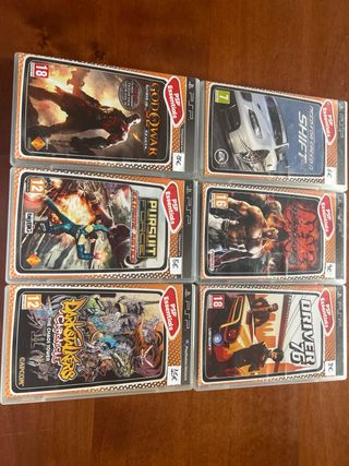 Lote de 17 Juegos PSP