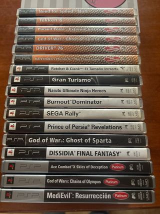 Lote de 17 Juegos PSP