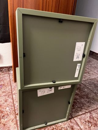 Cubo de almacenaje EKET IKEA verde