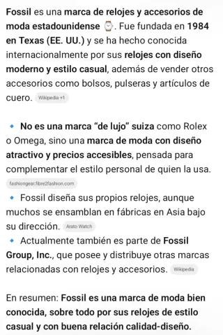 Reloj Fossil Mujer Rosa y Plateado