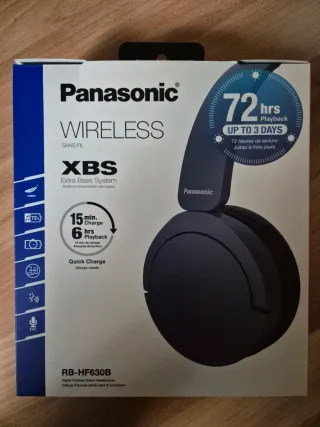 Auriculares Panasonic RB-HF630B Azules