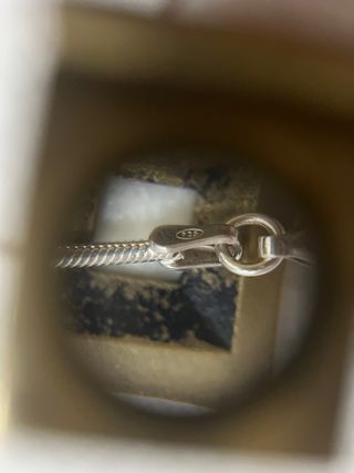 Cadena Plata 925 Cola de Ratón