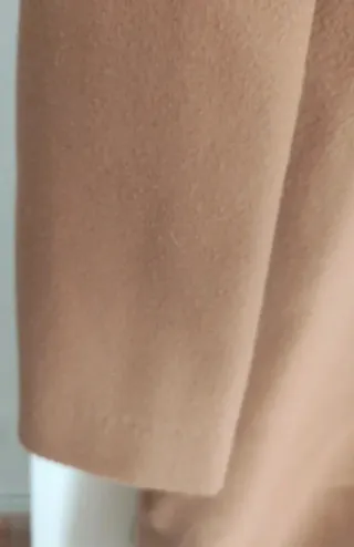 Abrigo paño Zara sin forro