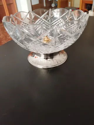 Frutero de cristal