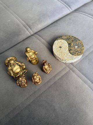 Figuras Budas Dorados Decorativos