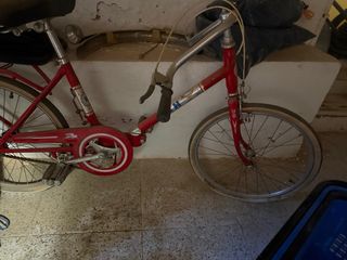 Bicicleta BH antigua roja