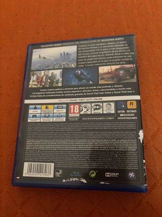 Juego PS4 Grand Theft Auto V