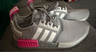 Zapatillas Adidas Grises y Rosas