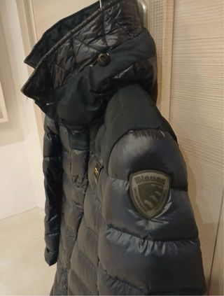 Abrigo Blauer Plumas Talla M AZUL MARINO Nuevo