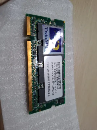 Memoria RAM TwinMOS 256MB PC2100 DDR