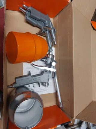 Kit compresor aire y pintura