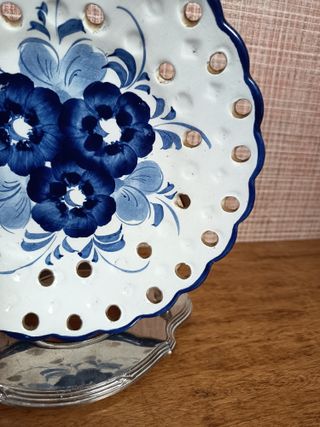 Plato decorativo cerámica