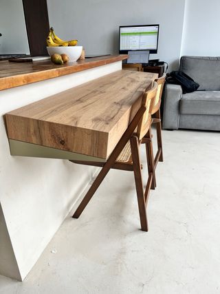 Barra madera alta o baja