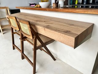 Barra madera alta o baja