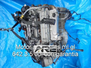 Motor mercedes ml gl 642 3.5 cdi con garan