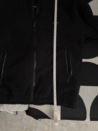 Cazadora borreguito negra