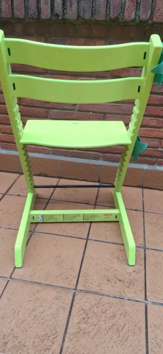 Silla infantil verde