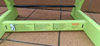 Silla infantil verde