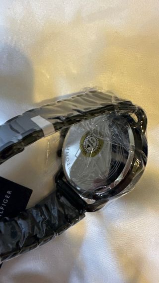 Relógio Tommy Hilfiger Preto e Prata