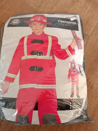 Disfraz Bombero Talla 3/4