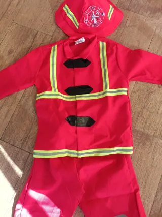 Disfraz Bombero Talla 3/4