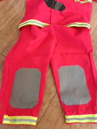 Disfraz Bombero Talla 3/4