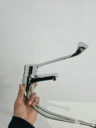 Grifo monomando largo metal