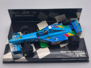 BENETTON FORMULA 1 1999 A. WURZ 1:43 MINICHAMPS