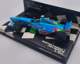 BENETTON FORMULA 1 1999 A. WURZ 1:43 MINICHAMPS