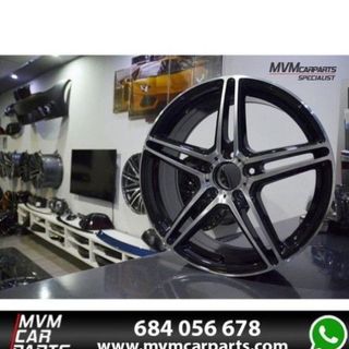 Llantas 18 Mercedes SL Negra MB47