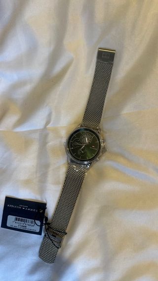 Relógio Tommy Hilfiger Verde e Prata